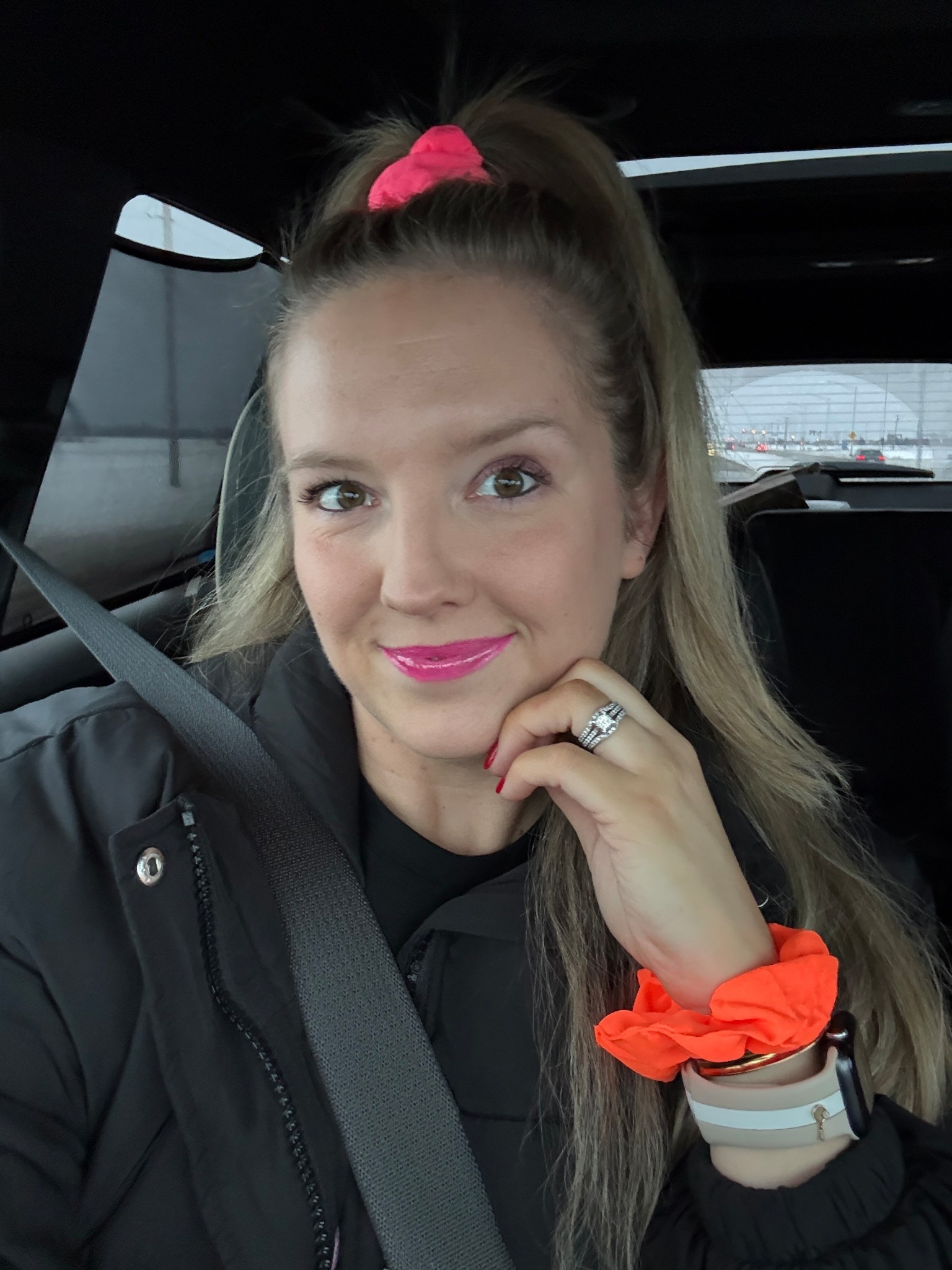 When you understand the 80’s themed party assignment. 🩷🧡 Neon scrunchies and a hot pink lip paired with a vintage style band shirt. Easy outfit at a low price!

#LTKOver40 #LTKootd #LTKMidsize