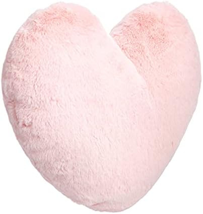 Amazon Basics Kids Pink Heart Pillow, Room Decor, 10.5 in x 4 in | Amazon (US)