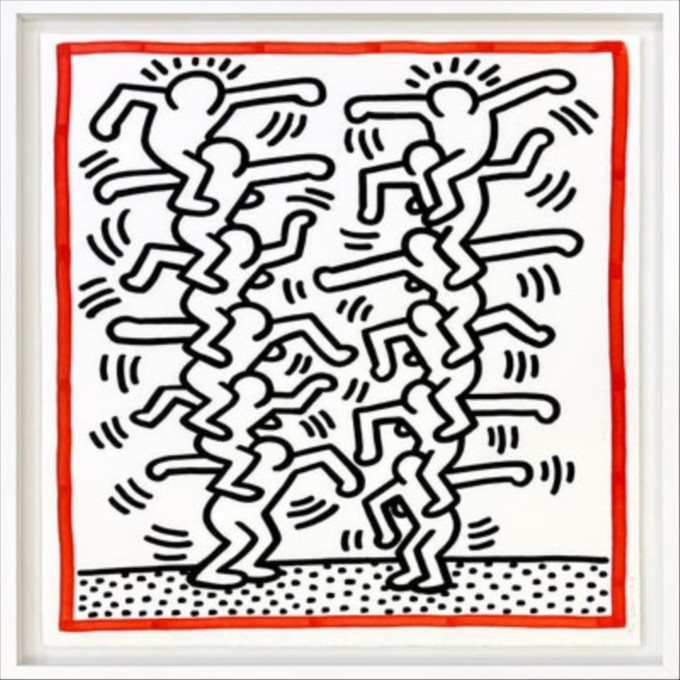 Keith Haring artwork