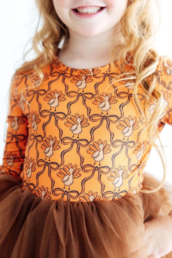 Turkey Trot L/S Tutu Dress | Mila & Rose