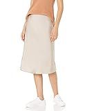 The Drop Women's Maya Silky Slip Skirt, Silver Cloud, XXS | Amazon (US)