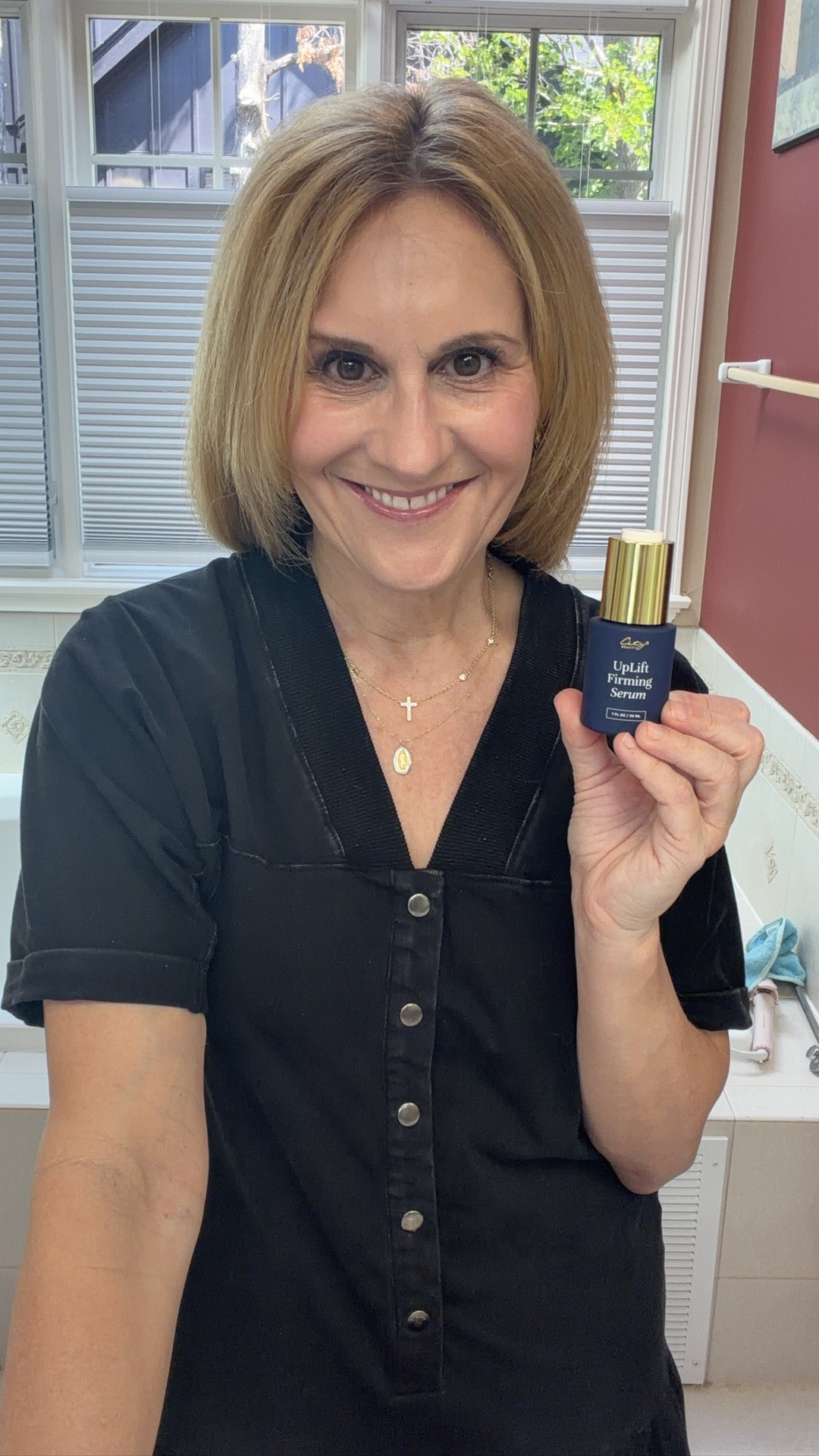 Sharing one of my favorite skincare products from City Beauty.  Their Uplift Firming Serum is an ultra-concentrated formula designed to provide a firmer, younger look. The marine-derived ingredients help target the look of wrinkles & sagging skin in as little as 30 minutes. Hyaluronic acid helps hydrate the skin for a healthier, plumper look. I love the smooth appearance of my skin after using this serum during my daily skincare routine.  What do you use for your daily serum to keep your skin in tip-top shape?

#LTKmorningroutine #LTKselfcare #LTKOver40