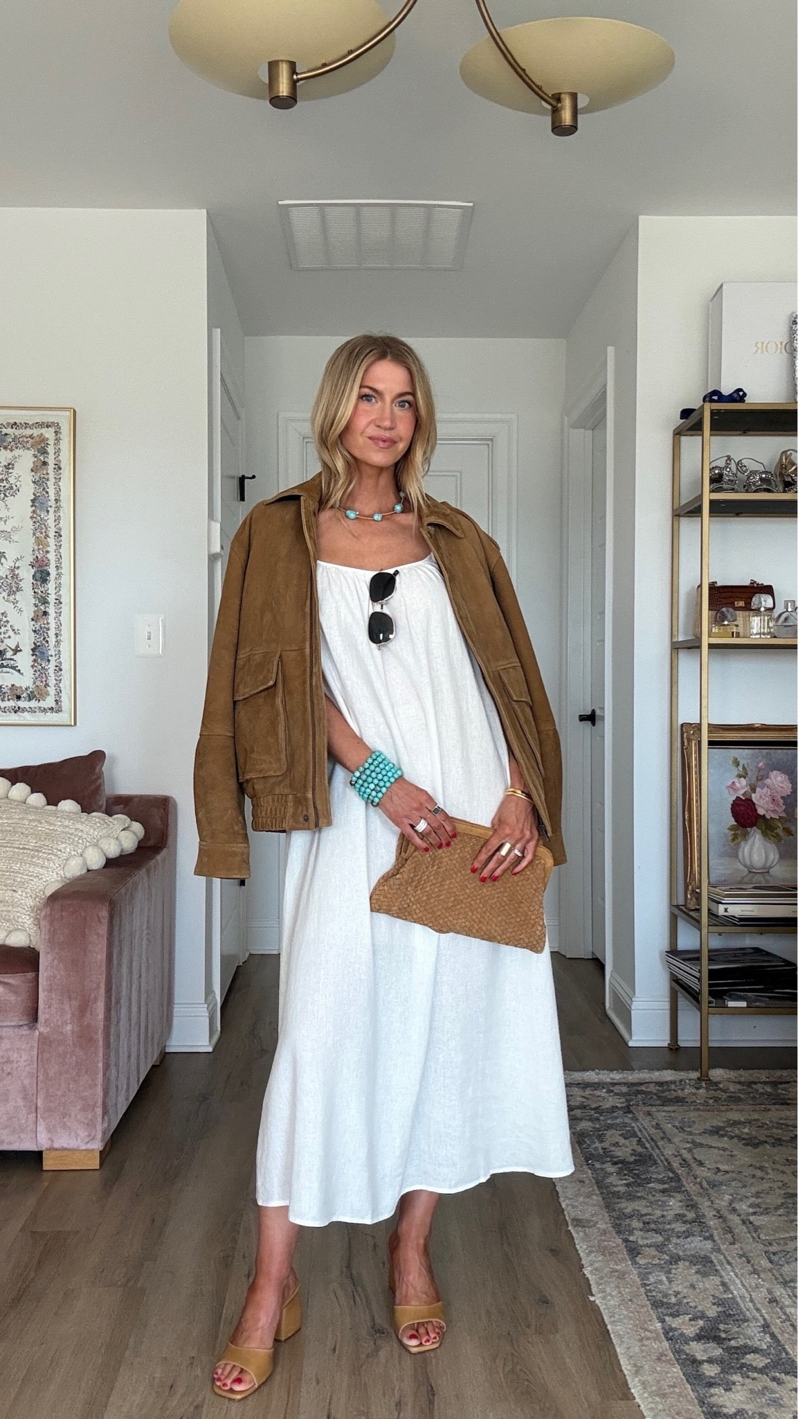 My favorite linen dress! 
Runs TTS, wearing size small

#LTKgrwm #LTKootd #LTKSeasonal
