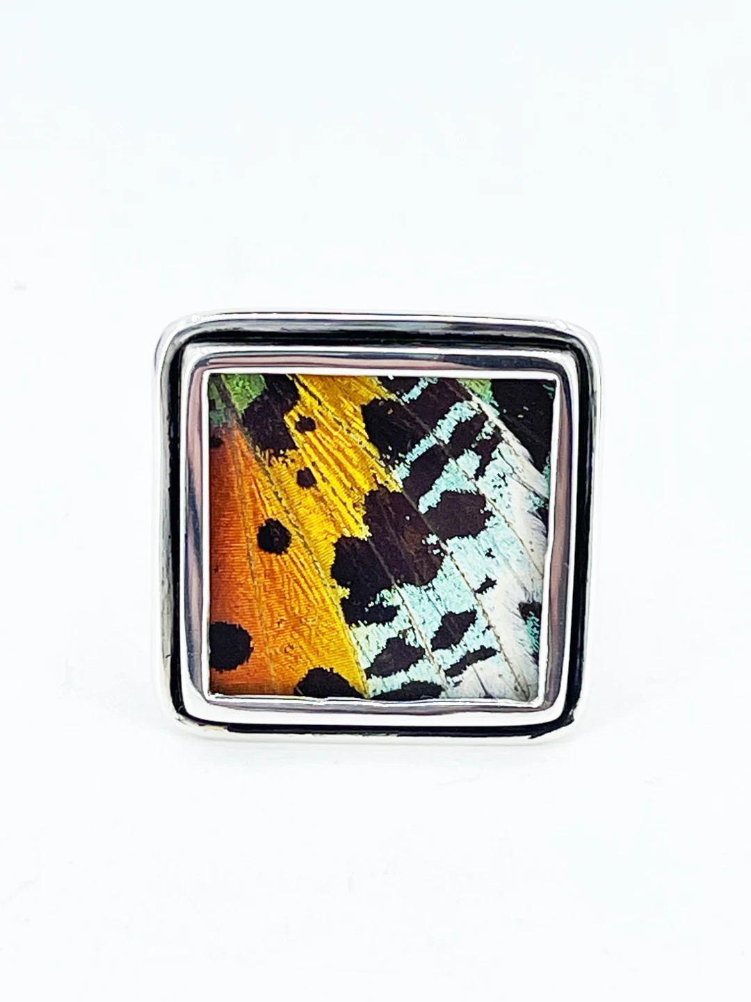 Real Butterfly Wing Rings, Handmade 950 Silver, Adjustable Size, Gift For Her | Etsy (US)