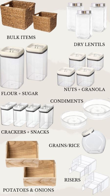Pantry organization #pantryorganization #pantrygoals #cleanhome 

#LTKhome