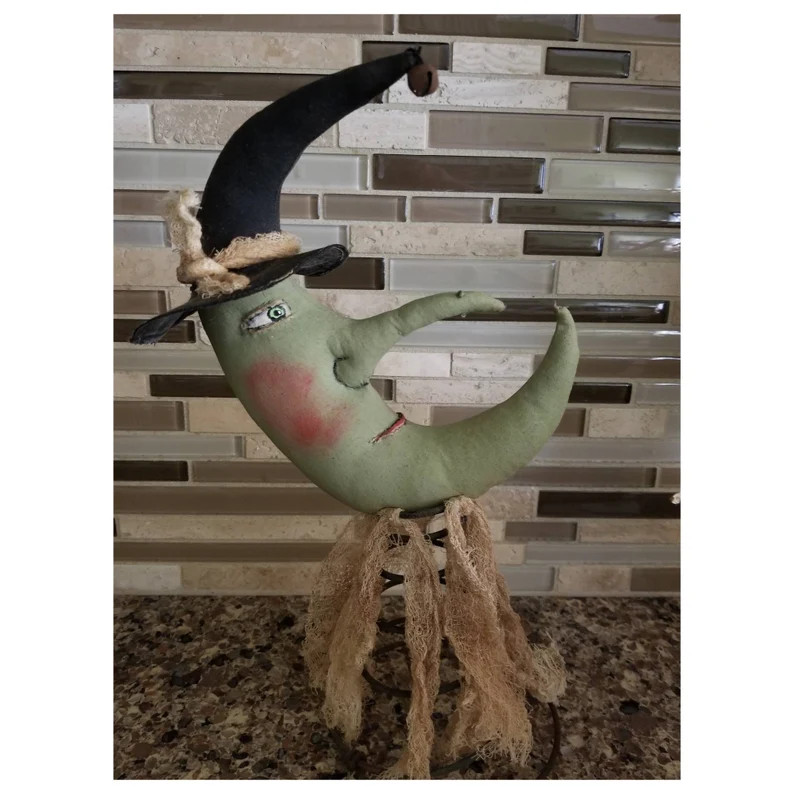 Primitive Moon Witch  on Spring (2 photo) | Etsy (US)