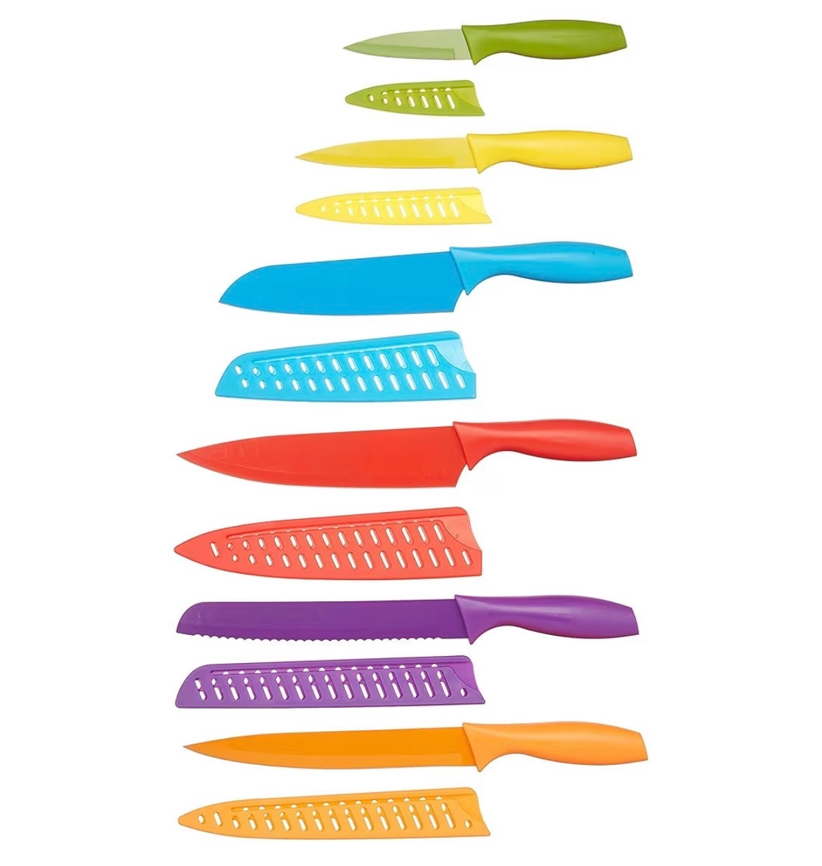Incredible deal for a kitchen knife set like this!! Only $10.50 on Lightning Deal right now, and it’s flying since you get so many different sizes included with sheaths. Great for fresh produce season also!

#LTKSaleAlert #LTKHome #LTKfoodie