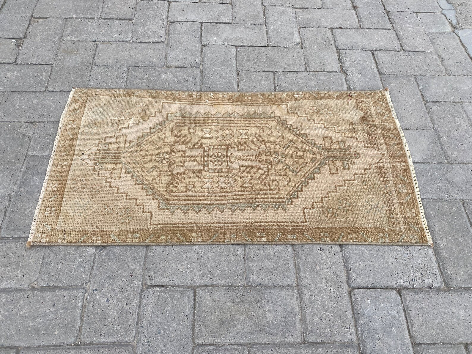 Turkish Bath Mat Vintage Bath Mat Doormat Rug Turkish Small - Etsy | Etsy (US)