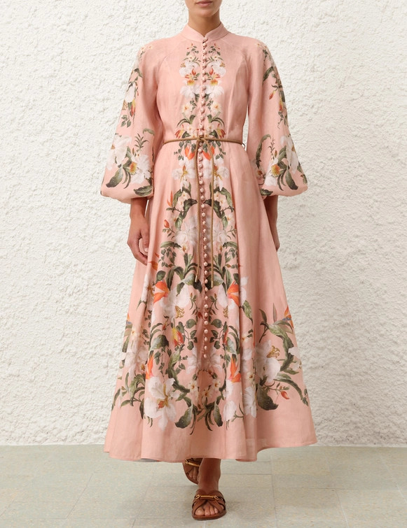 Lexi Billow Long Dress | ZIMMERMANN (UK)