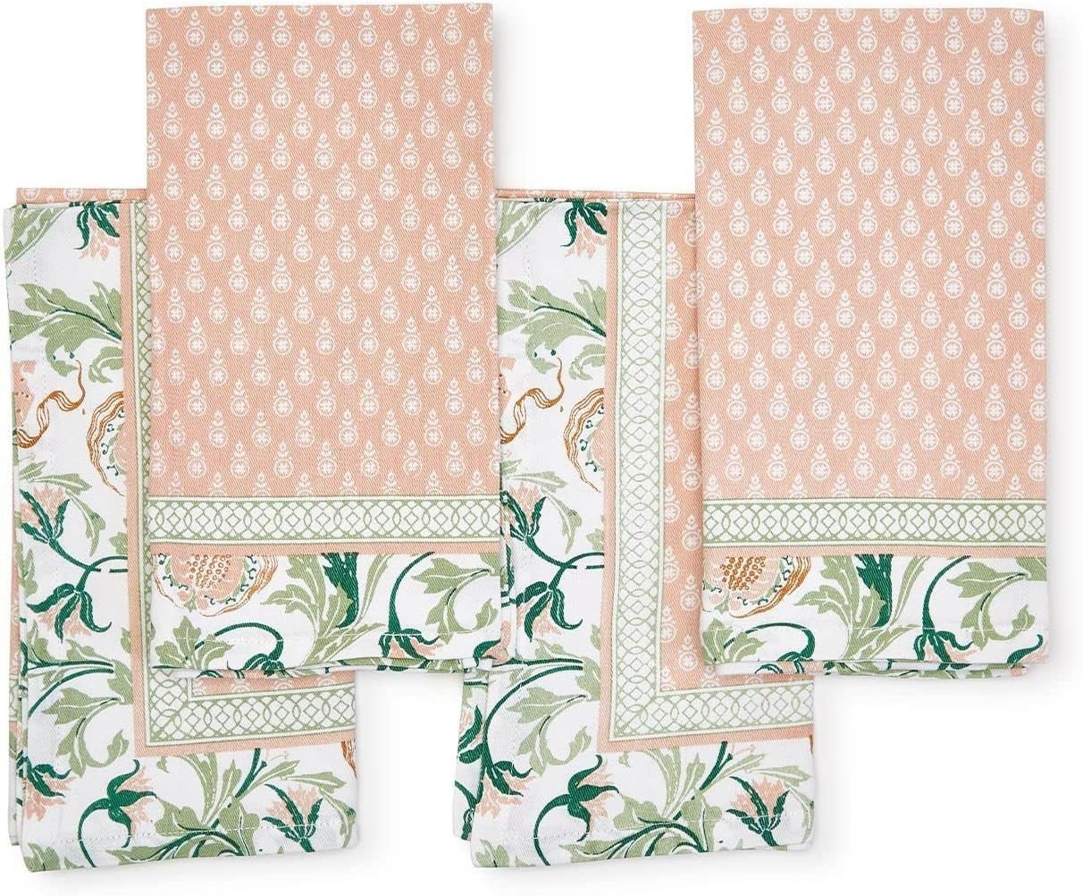 Two's Company Fleurette Set of 4 Napkins | Amazon (US)