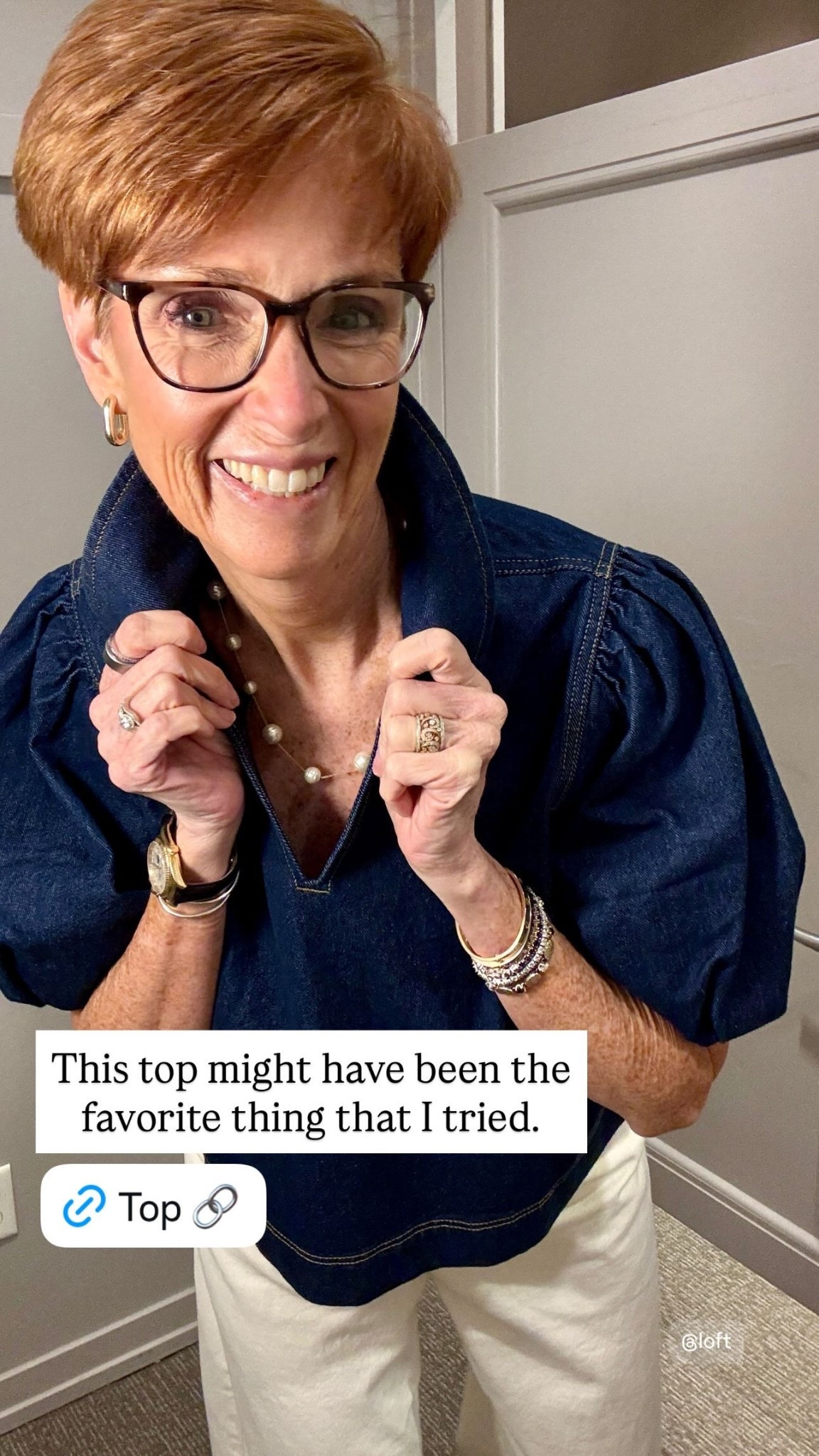 This top might have been the favorite thing that I tried.