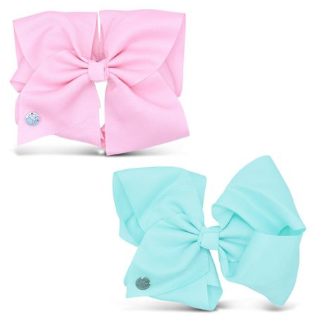 Warp Gadgets Bundle - Zoo Beast USA Handmade Collection - Large Light Pink and Baby Blue Grosgrain H | Walmart (US)