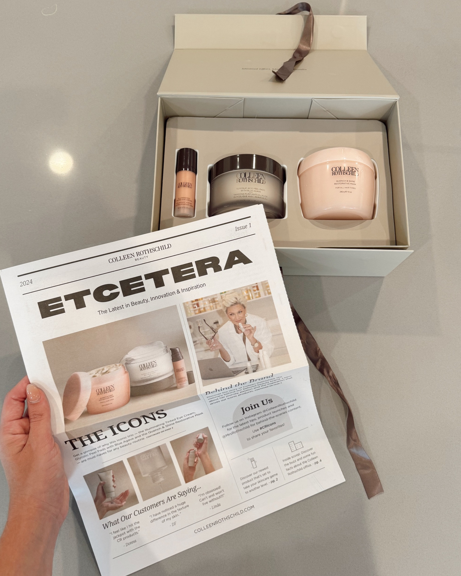 Cutest issue with some Colleen Rothschild skincare & haircare🙌🏼👌🏼🤍🩷

Skincare, hair mask, face pads, eye cream, luxury skin, Christmas gift idea, gift for her, gift for mom

#LTKGiftGuide #LTKBeauty #LTKHoliday