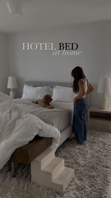 Get a hotel cloud bed at home! #bedding #homegoods #cloudbed

#LTKHome