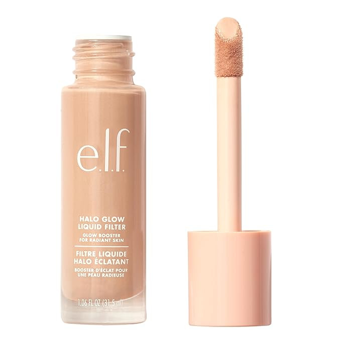 e.l.f. Halo Glow Liquid Filter, Complexion Booster For A Glowing, Soft-Focus Look, Infused With H... | Amazon (US)