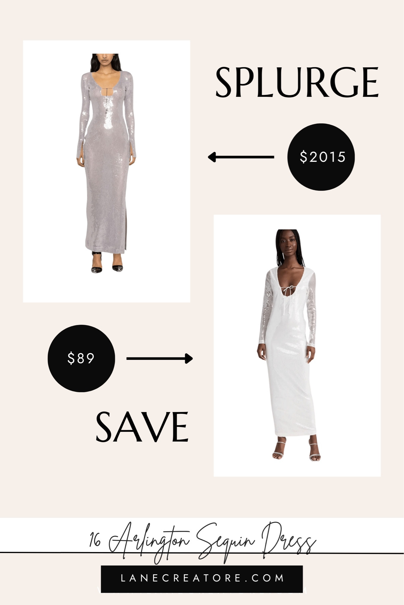 Look For Less: 16arlington dress dupe

Tags: 16arlington sequin dress dupe / 16arlington solaria dress dupe /16arlington dupe/ bridal dupes/ engagement dress/ rehearsal dinner dress/bachelorette dress/bridal style

#LTKwedding #LTKFind #LTKunder100