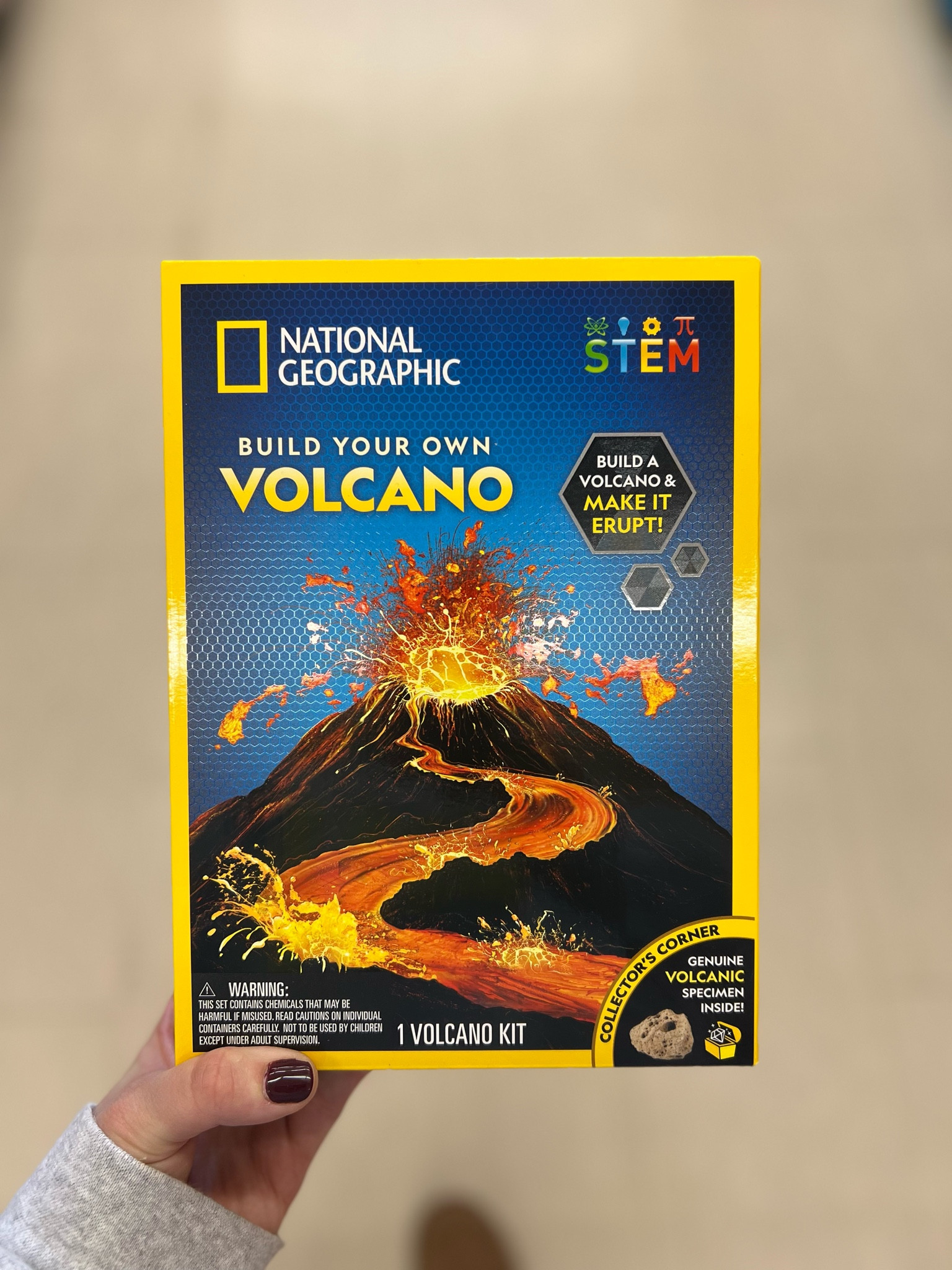 Gift guide for the kids whole loves science 🧪 National Geographic Build Your Own Volcano
National Geographic Science Kit 

#LTKHoliday #LTKGiftGuide #LTKKids