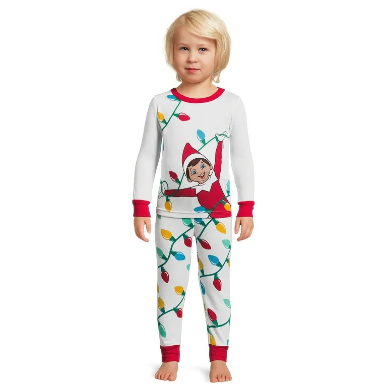 Christmas Character Toddler Snug Fit Pajama Set, 2-Piece, Sizes 12M-5T | Walmart (US)