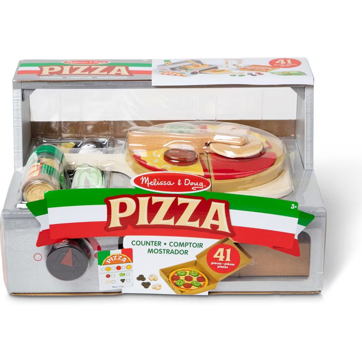 Melissa & Doug Top & Bake Pizza Counter 34pc | Target