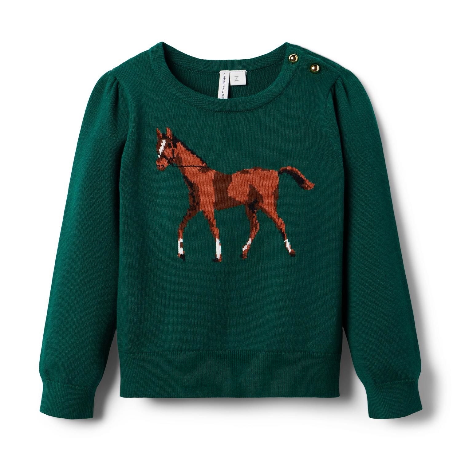 The Horse Show Sweater | Janie and Jack