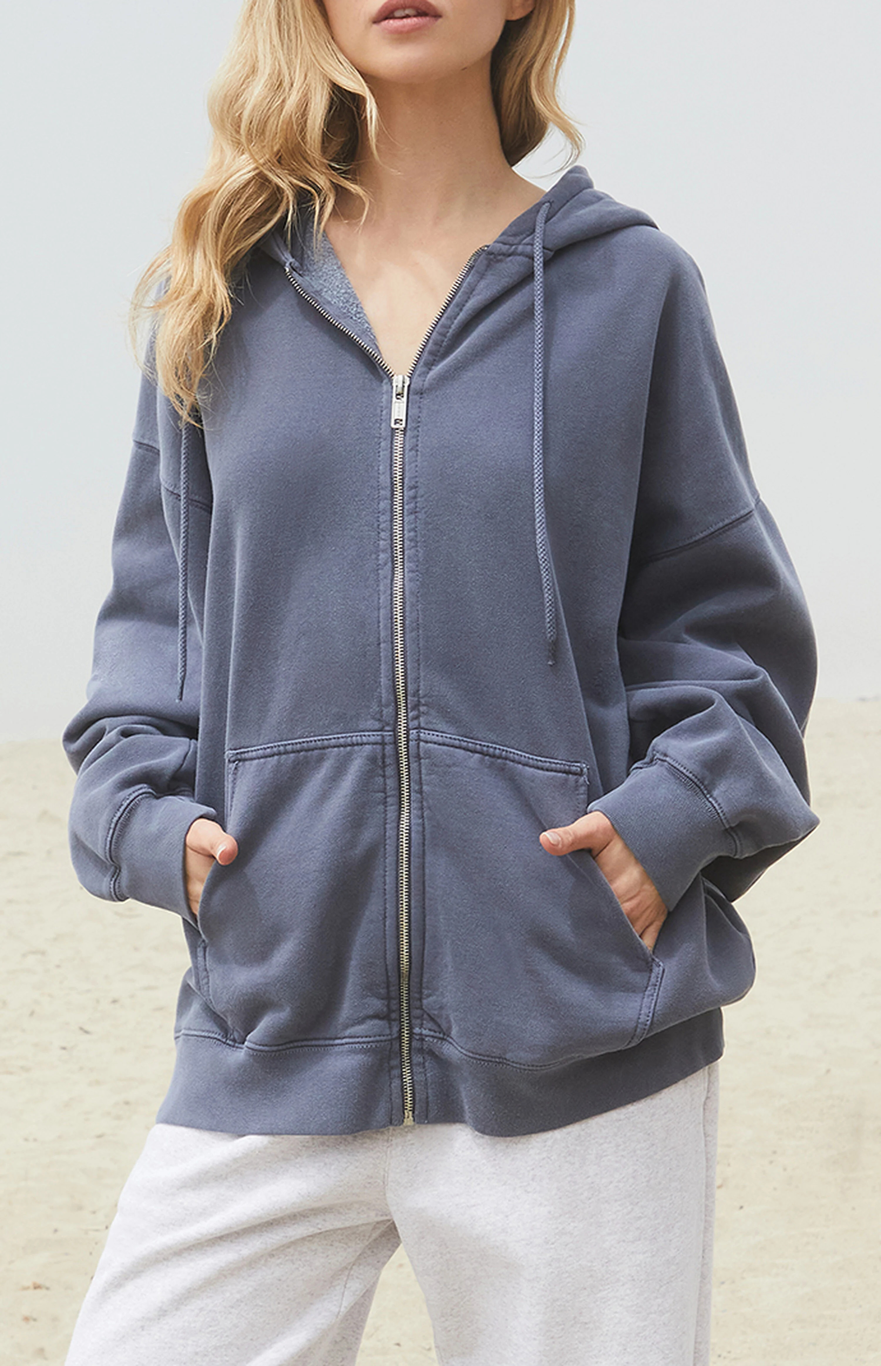 John Galt Christy Full Zip Oversized Hoodie | PacSun