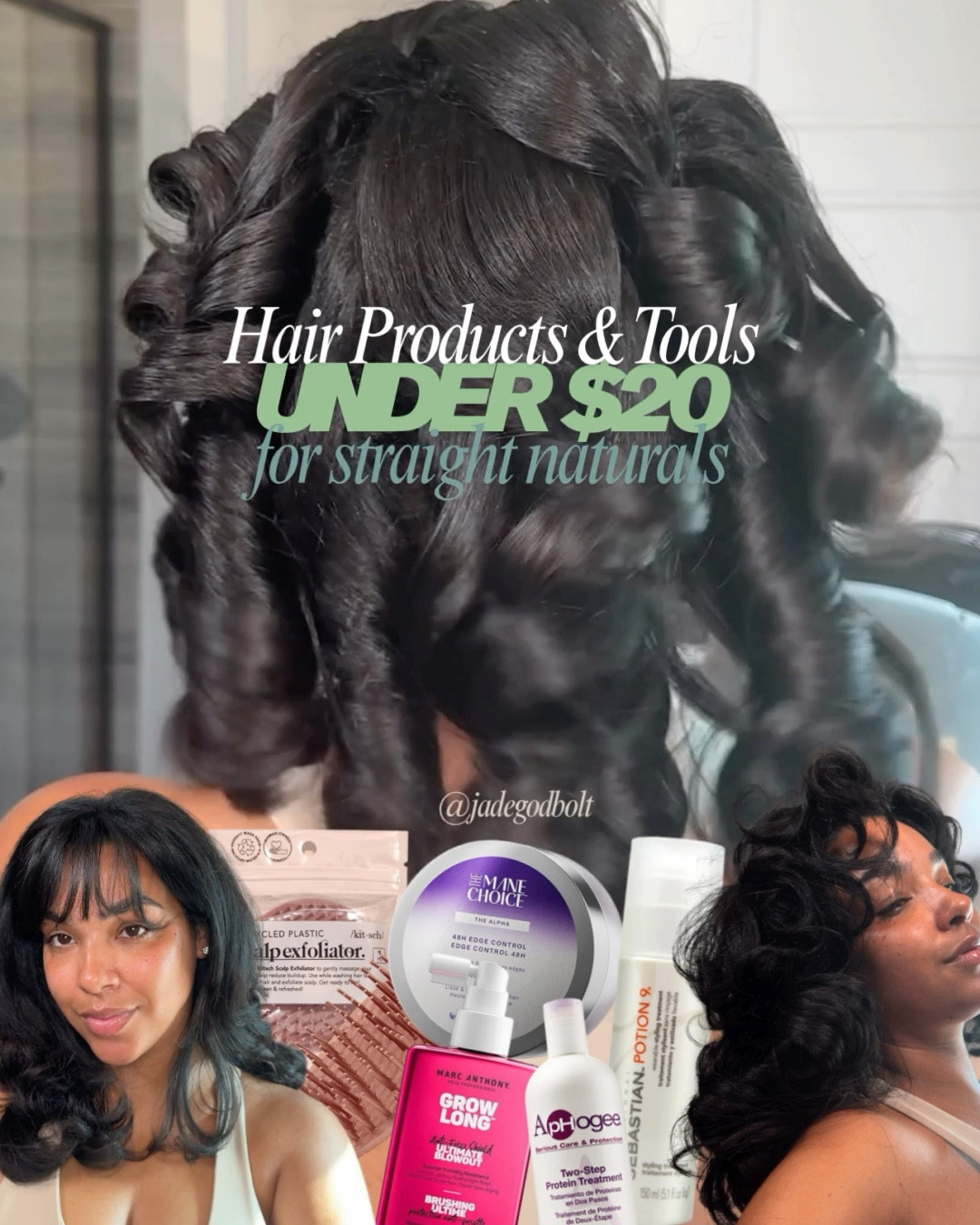 SAVE THIS if you’re rocking a silk press, blow out, or roller set this fall/winter season! 

#straightnatural #haircare #hairgoals #healthyhair #silkpress #naturalhaircare 

#LTKBeauty