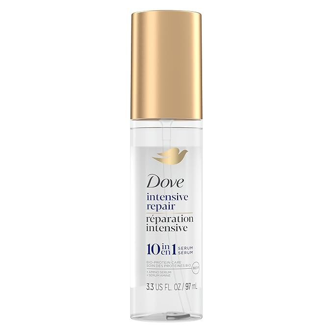 Dove Intensive Repair Amino Serum for Damaged Hair with Bio-Protein Care Technology 3.3 oz | Amazon (US)
