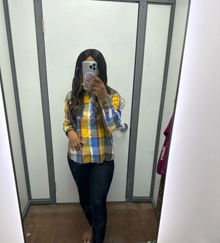 Plaid flannel top| Walmart Fashion| 

#LTKtravel #LTKover40 #LTKstyletip