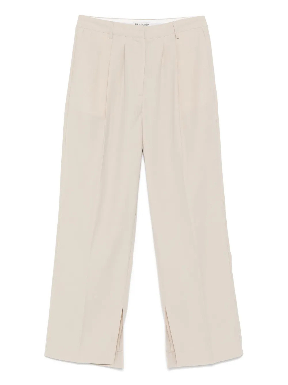 pleat-detailed trousers | Farfetch Global