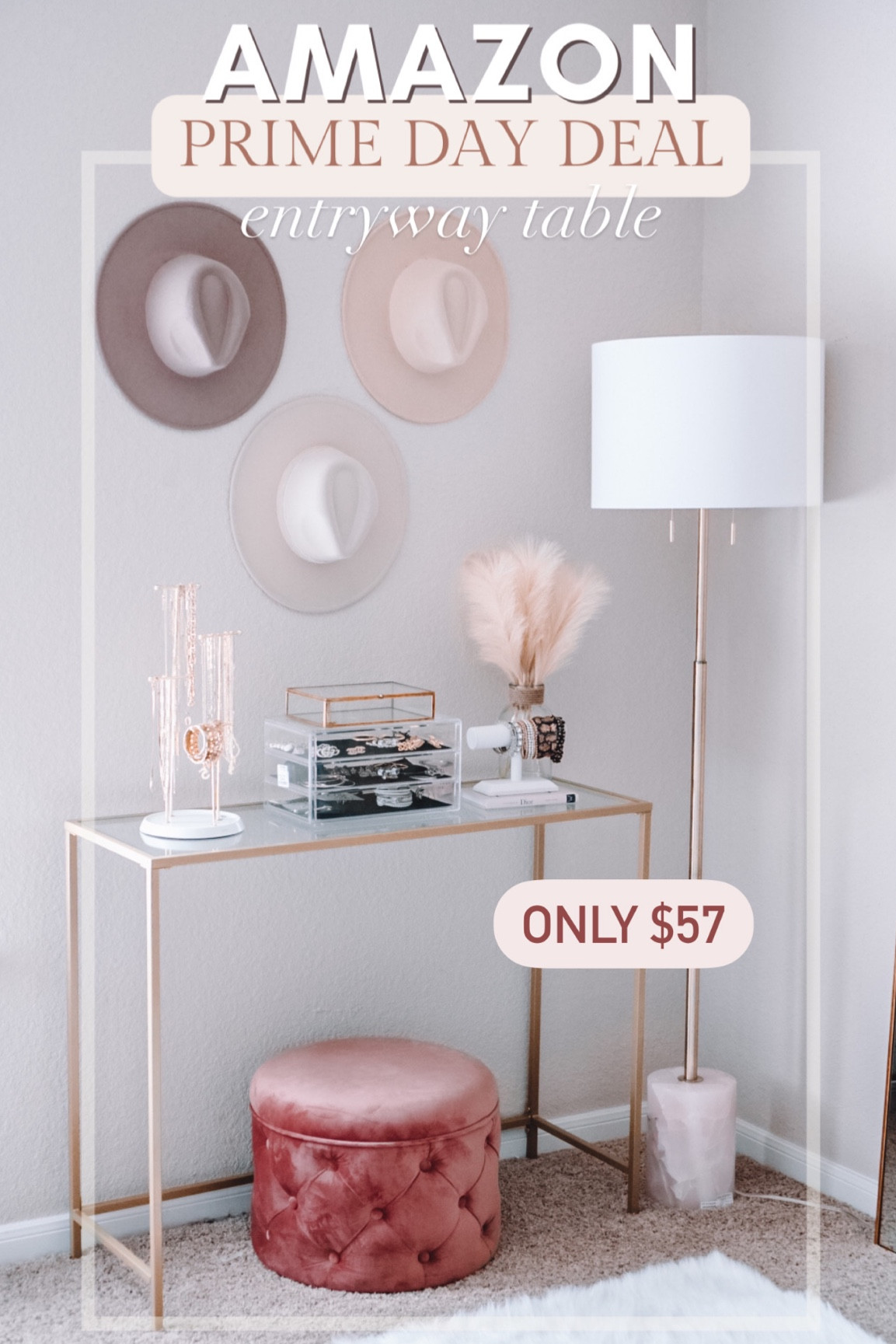 Amazon prime day deal // entryway table 16% off // jewelry organization 

#LTKhome #LTKsalealert #LTKunder100