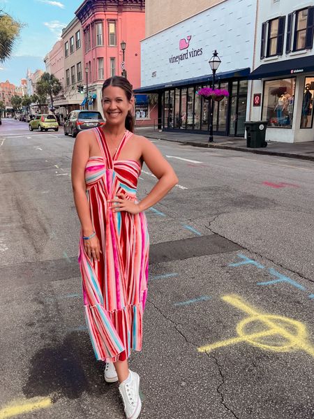 Colorful girl in a colorful town! Charleston SC

#LTKstyletip #LTKtravel #LTKwedding