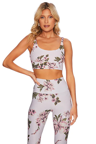 Leah Top Pink Floral | Beach Riot