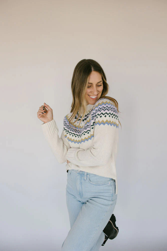 Wonder Fair Isle Knit Sweater | Fig & Willow