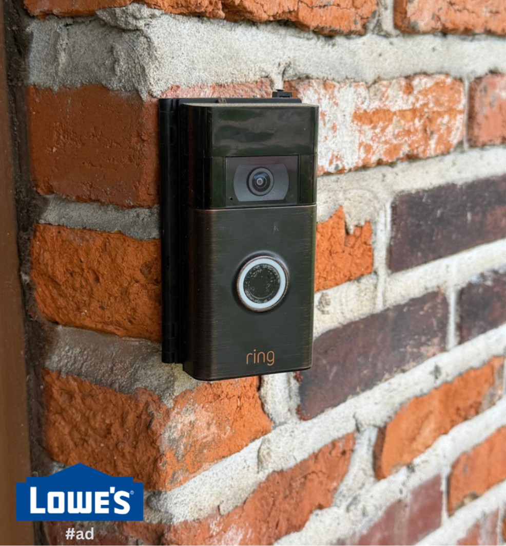 #ad And here I was thinking that Lowe’s was just lumber and plumbing supplies! NOPE!! They have home security too! And it is dropping for Lowe’s SpringFest right now! My Ring Doorbell gives me peace of mind when I am home and away knowing who is at my front door, and of course, when my packages arrive on my front porch so I can snatch them before the hubby sees them!   
@loweshomeimprovement  #lowespartner 
 

 