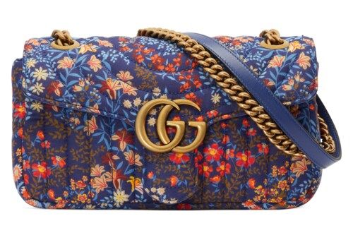 GG Marmont small chevron shoulder bag | Gucci (US)