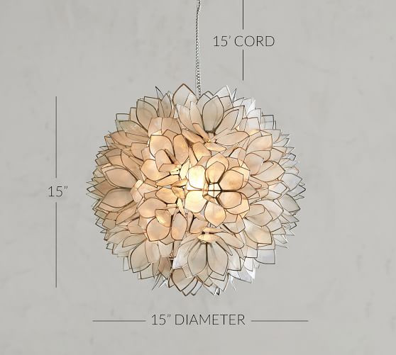 Capiz Pendant | Pottery Barn (US)