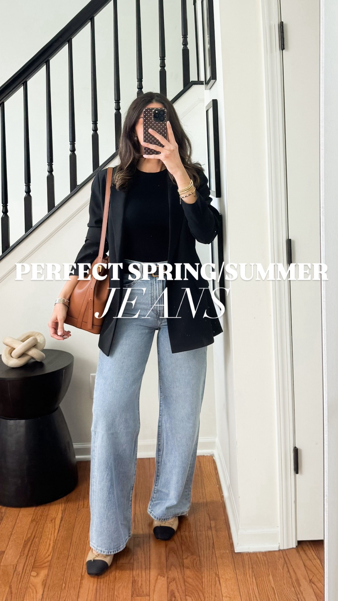 The perfect Spring and summer jeans 
It's high waisted and super flattering. It runs TTS. I’m wearing a size 27

#LTKSeasonal #LTKFindsUnder100 #LTKStyleTip