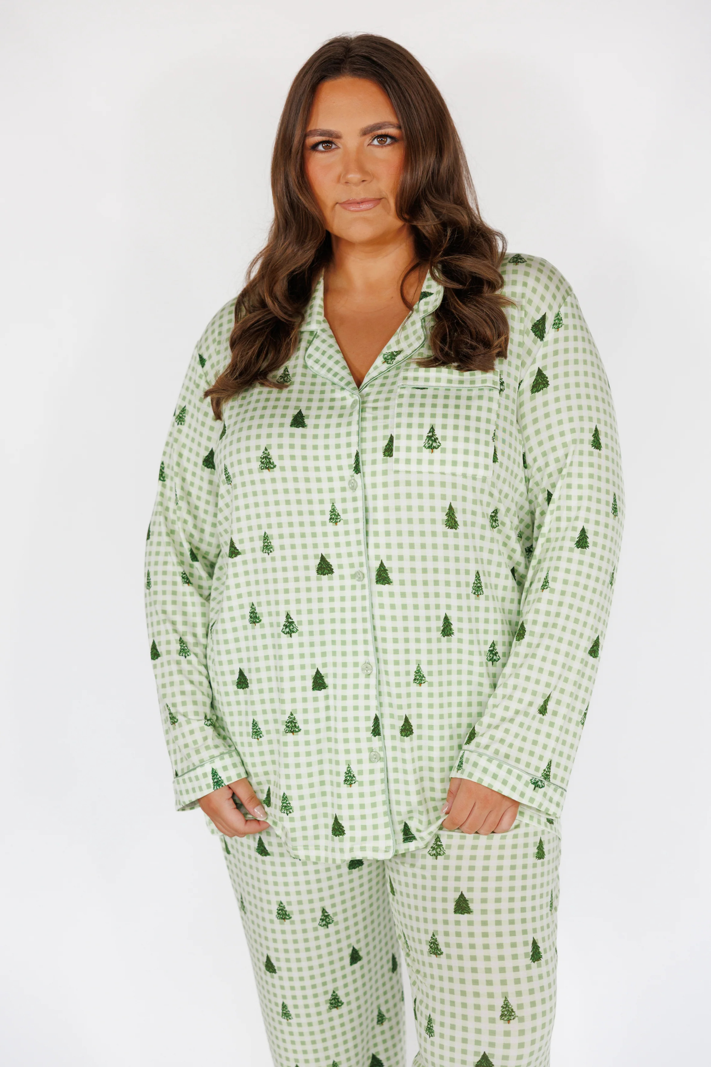 Alpine Check Long Sleeve & Pant Pajama Set | In My Sundays