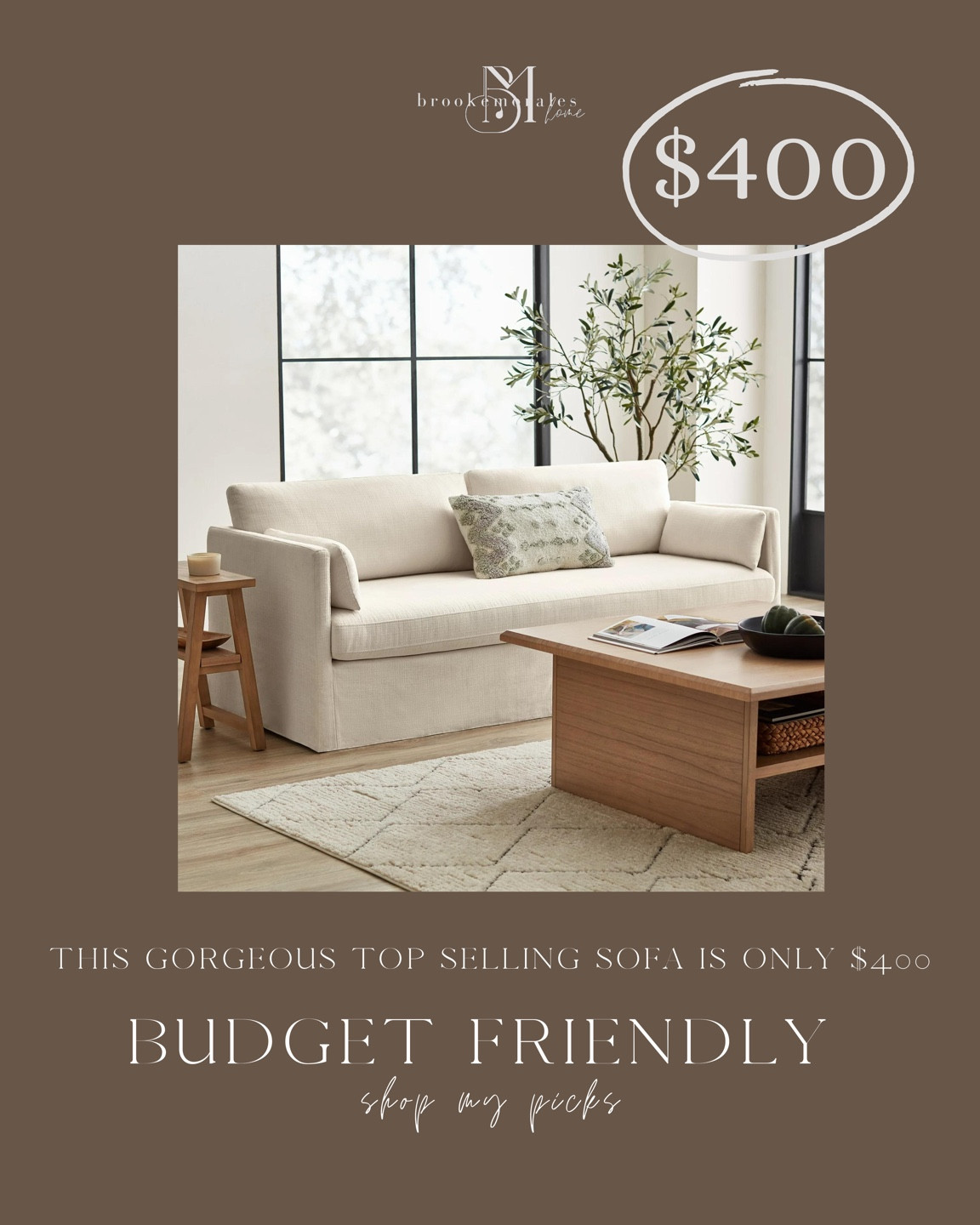 Best selling sofa only $400!🚨

#LTKHome #LTKSeasonal #LTKStyleTip