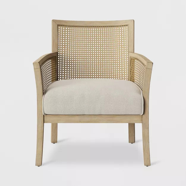 Laconia Caned Accent Chair Beige - Threshold™ | Target