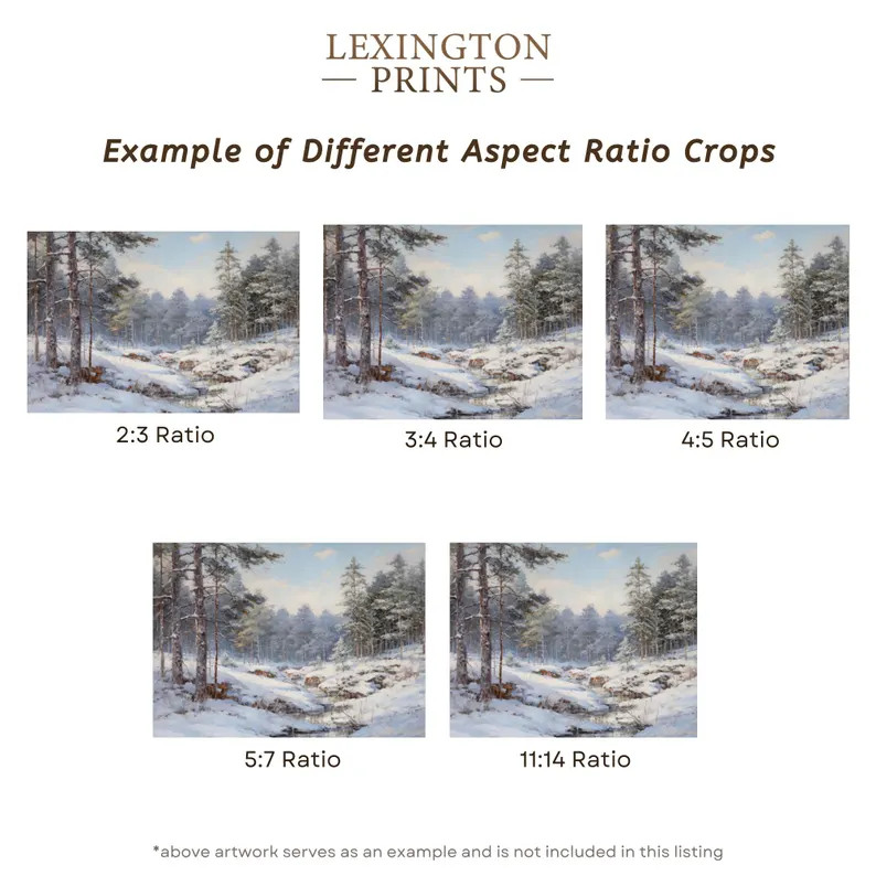 Snowy Christmas Wall Art Town City Christmas Village Art Print American Landscape Painting Christ... | Etsy (US)