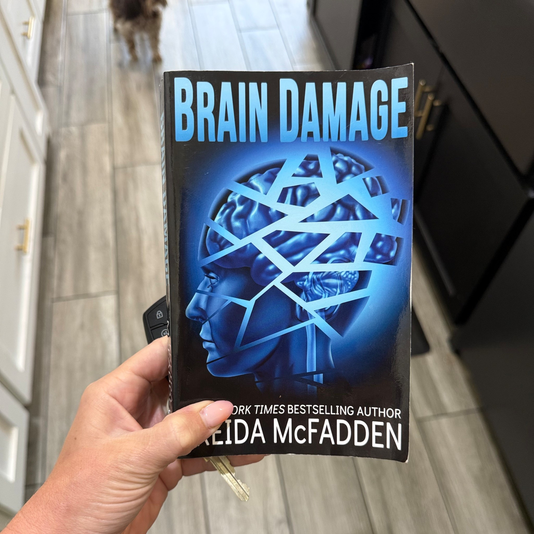 Brain damage by Frieda McFadden 


4/5 stars. I love me a good psychological thriller! 

#LTKHome #LTKselfcare #LTKTravel