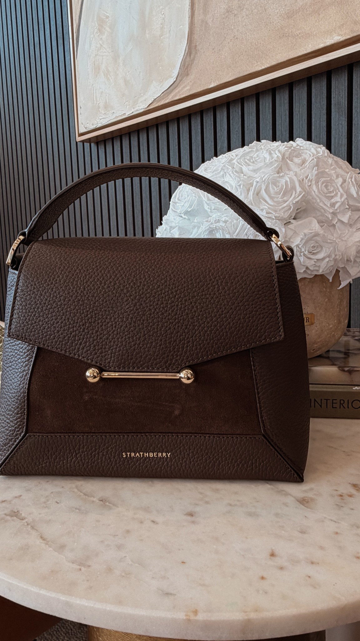 The most gorgeous chocks brown purse 