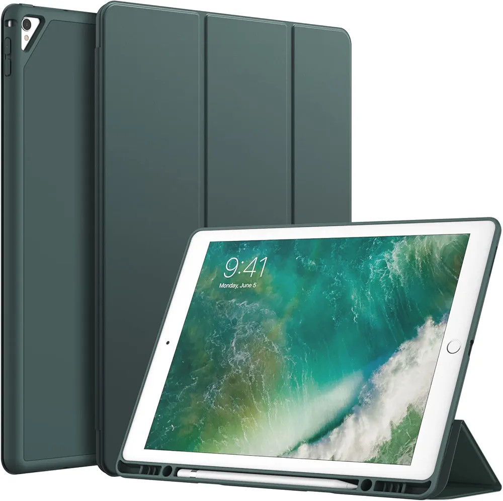 JETech Funda para iPad Pro 12,9 Pulgadas (Modelo 2015/2017, 1ª/2ª Generación) con Portalápiz,... | Amazon (ES)