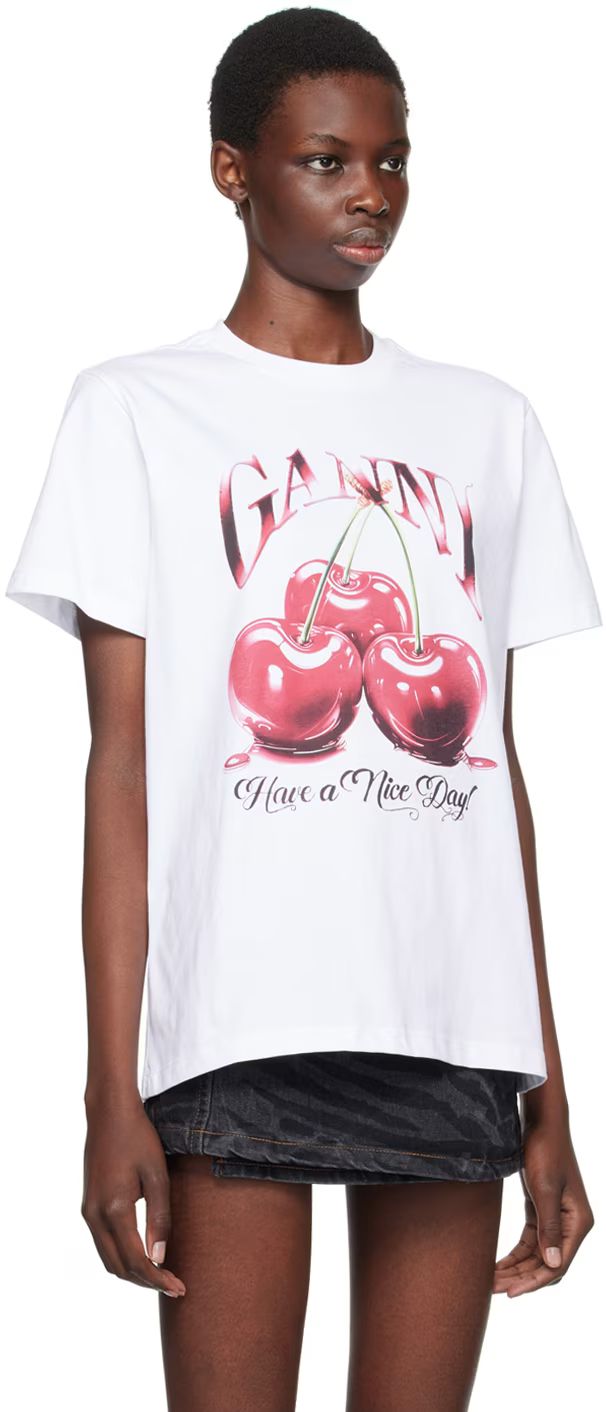 White Cherry T-Shirt | SSENSE