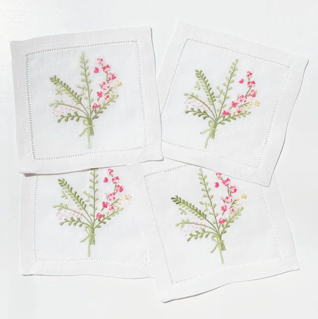 Truvy Cocktail Napkins, set of 4 | Biscuit Home