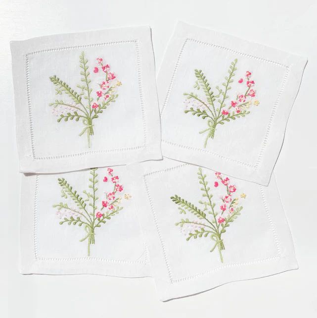 Truvy Cocktail Napkins, set of 4 | Biscuit Home