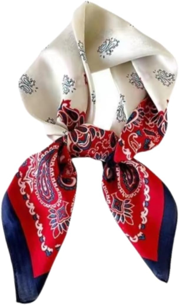 Men's Women’s Geometric Print Scarf, Western Cowboy Style, Versatile Headwear and NeckwearSquar... | Amazon (US)