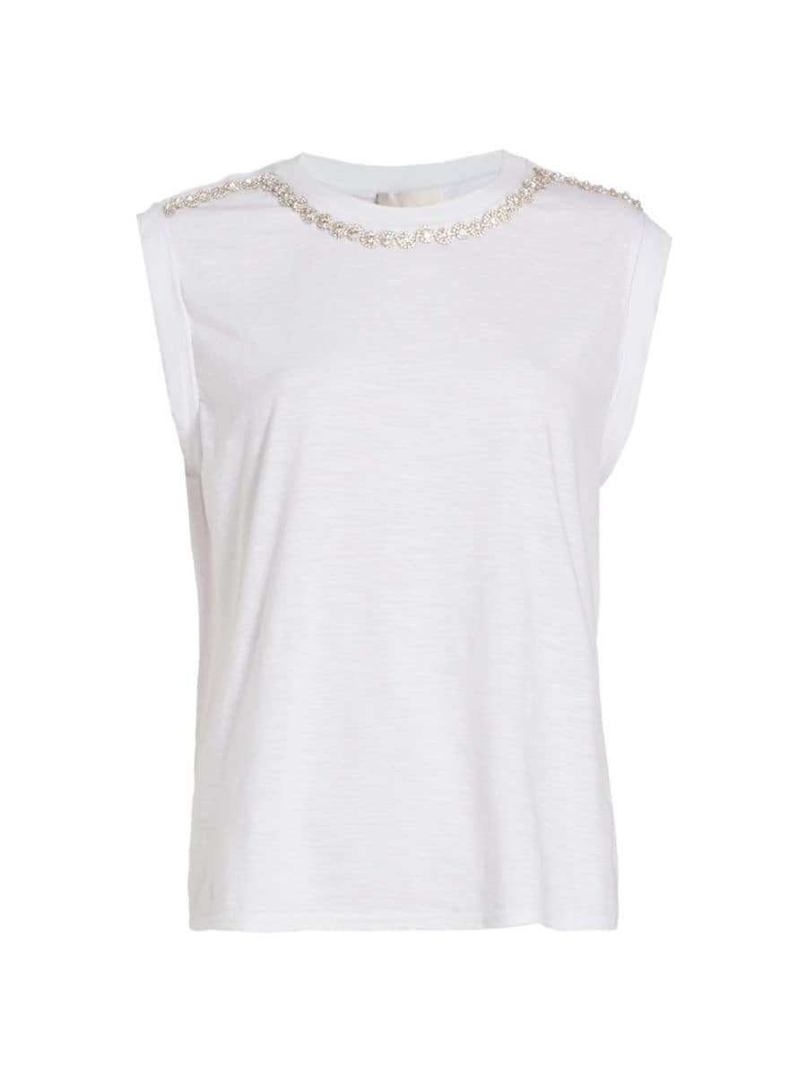 Bella Rhinestone Tank | Saks Fifth Avenue