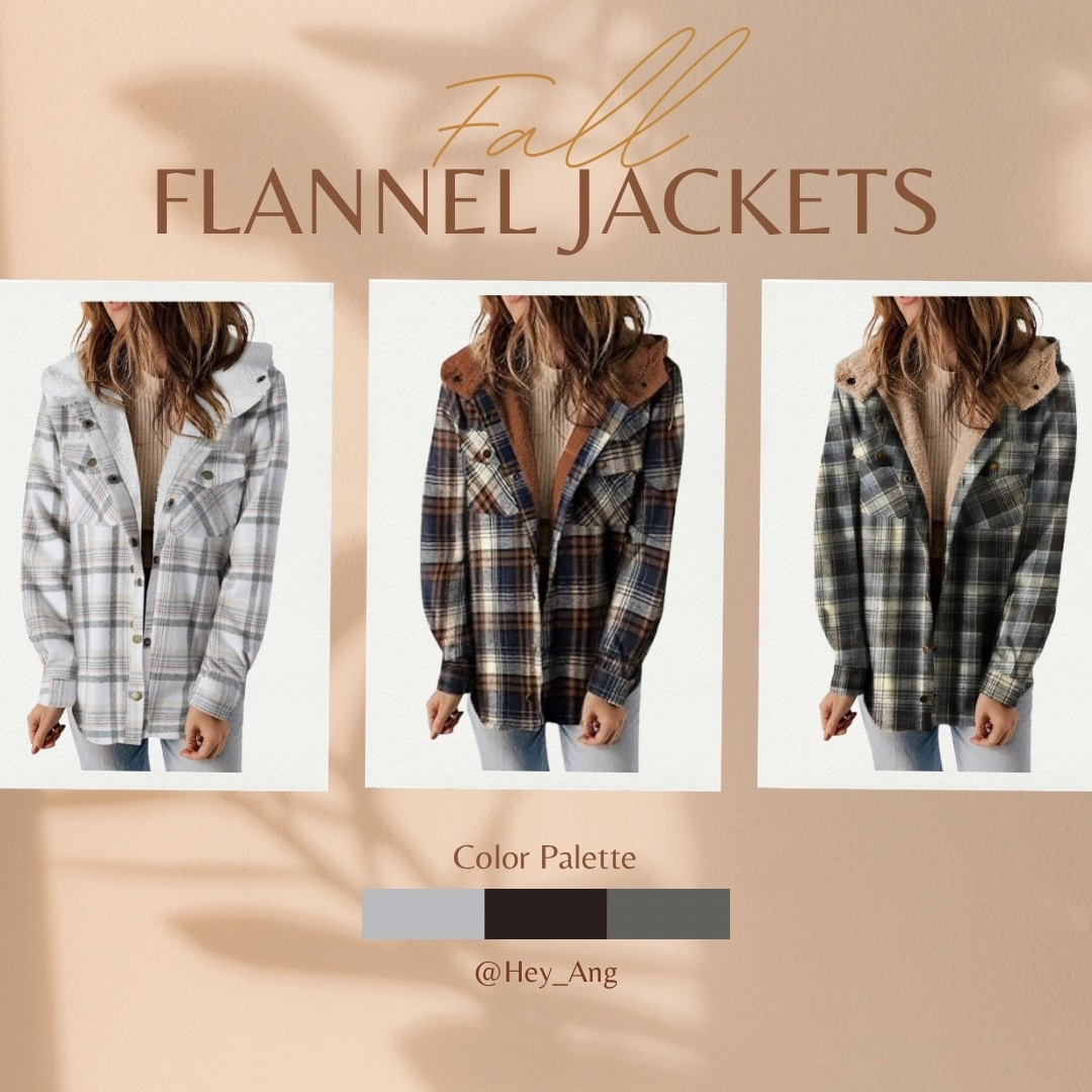 Flannel jackets are a Fall wardrobe staple. You can style these so many ways. A Turtleneck with a mini skirt and tights, or with a thermal shirt and jeans. 

#LTKStyleTip #LTKFindsUnder50 #LTKSeasonal